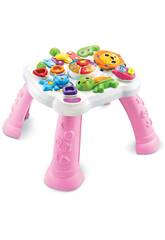 Table d'activits sensorielles pour enfants rose