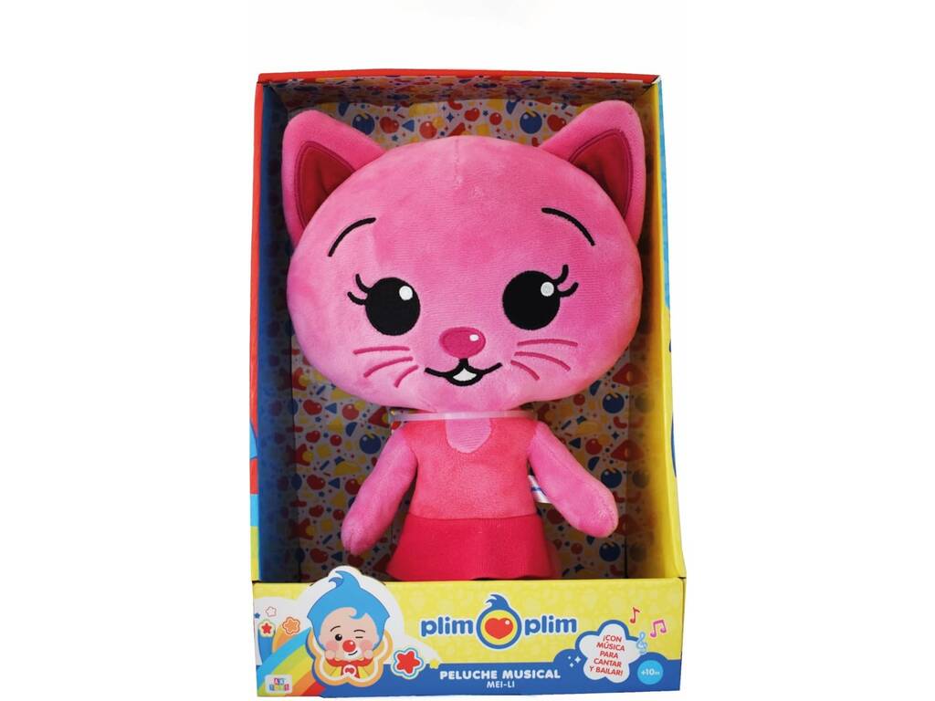 Plim Plim DX Mei-Li 30 cm Peluche musicale
