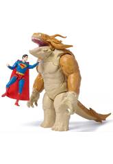 Superman DC Studios Figura Superman de 15 cm e Kaiju Slime Batte de 30 cm