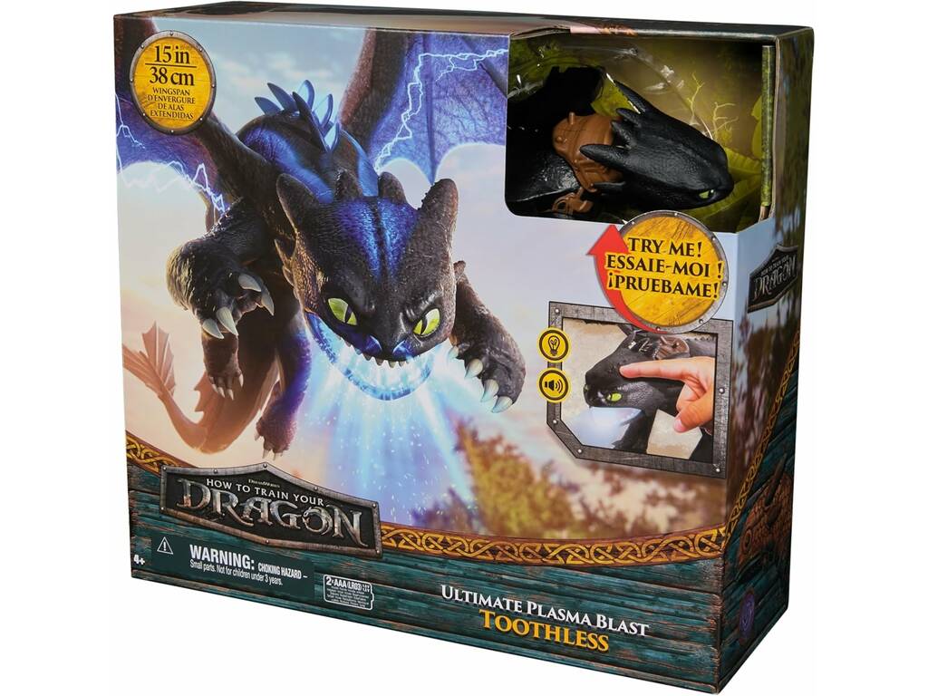 Comment dresser votre poupée dragon édentée Ultimate Plasma Blast