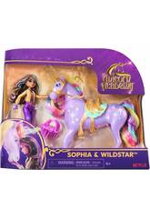 Academia Unicrnio Pack Boneca Sophia e Unicrnio Wildstar