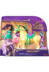 Academia Unicrnio Pack Boneca Ava e Unicrnio Leaf