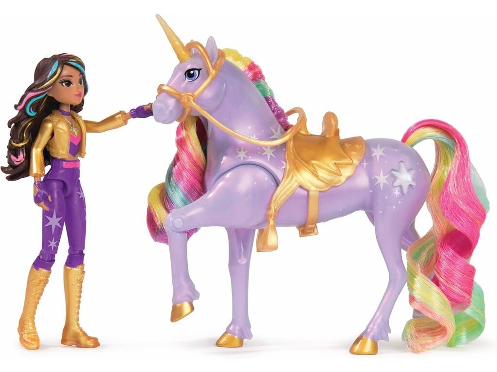 Unicorn Academy Pack poupée licorne Sophia et licorne Light Magic Wildstar