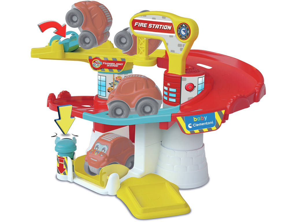 Baby Clementoni Caserne de pompiers avec véhicule