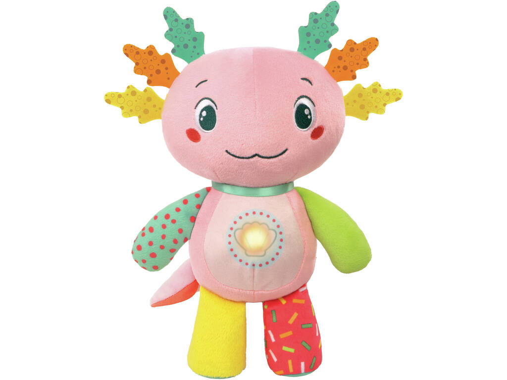 Baby Clementoni Peluche Mon petit ajolote