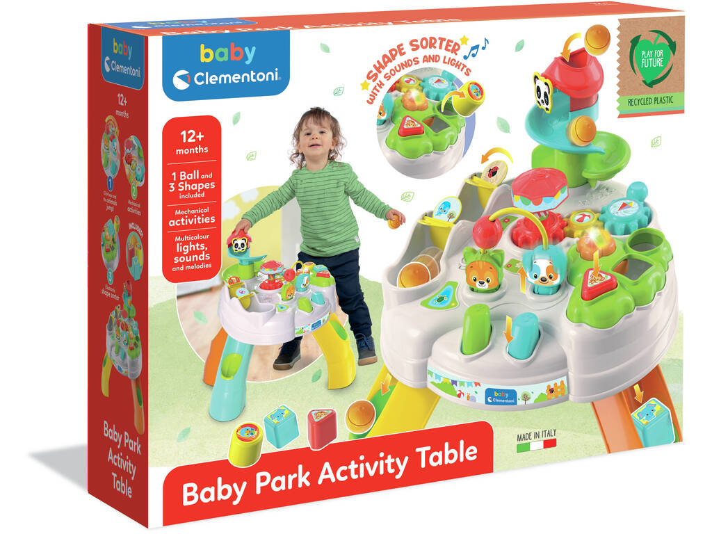 Baby Parck Table d’activités avec lumières et sons