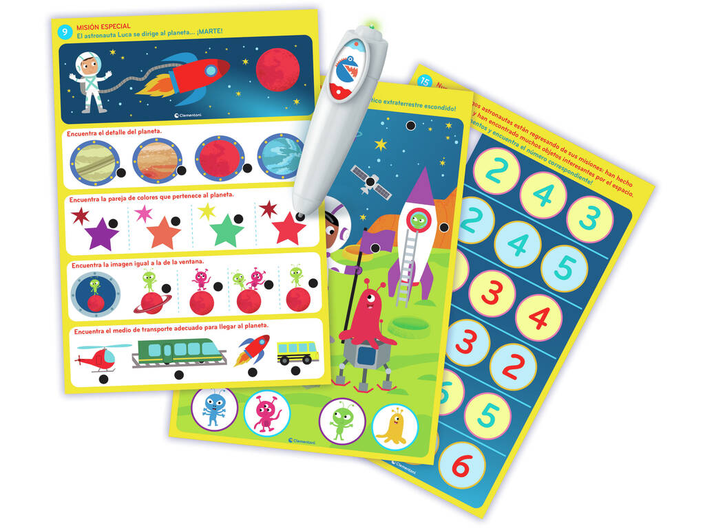 Stylo interactif Astronautes