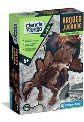 Science et jeu Archologie Jouer au stgosaure