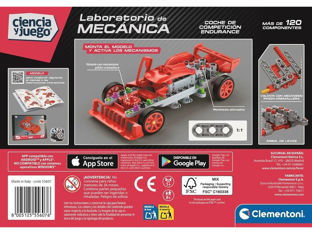 Laboratoire de mécanique automobile pour les courses d'endurance