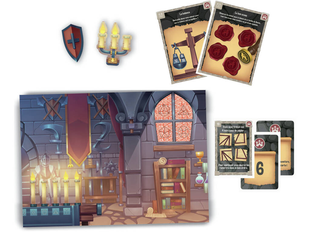 Jeu d'évasion Pocket Le château maudit