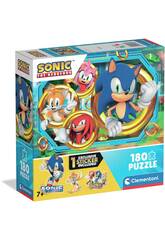 Puzzle 180 Sonic The Hedgehog avec autocollants