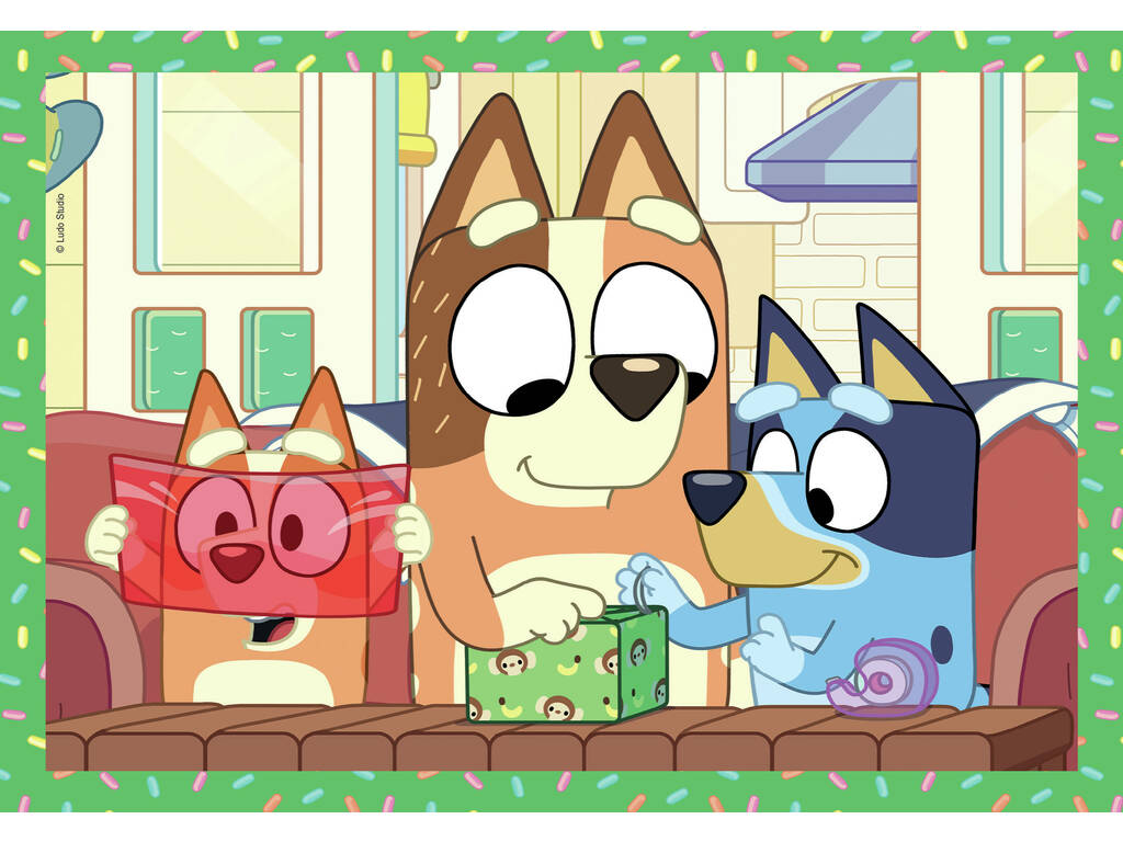 Puzzle Bluey 4 en 1