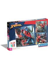 Puzzle 3x48 Marvel Spiderman