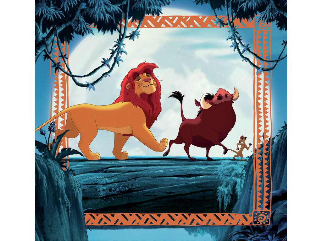 Casse-tête Supercolor 3x48 Le Roi Lion