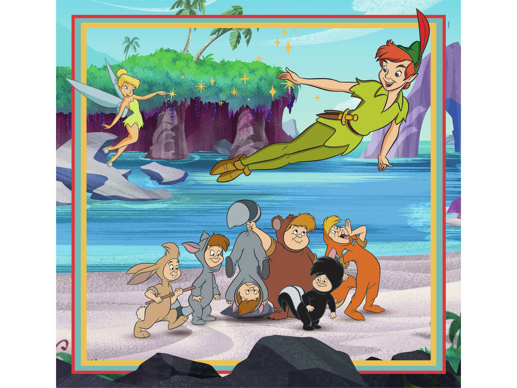 Puzzle Supercolor 3X48 Personnages standard