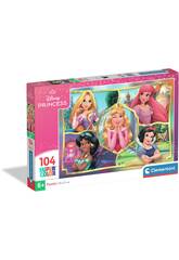 Puzzle 104 Princesses Disney 2