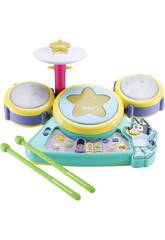 Bluey Bateria Musical de Bluey com 16 Canções e Melodias