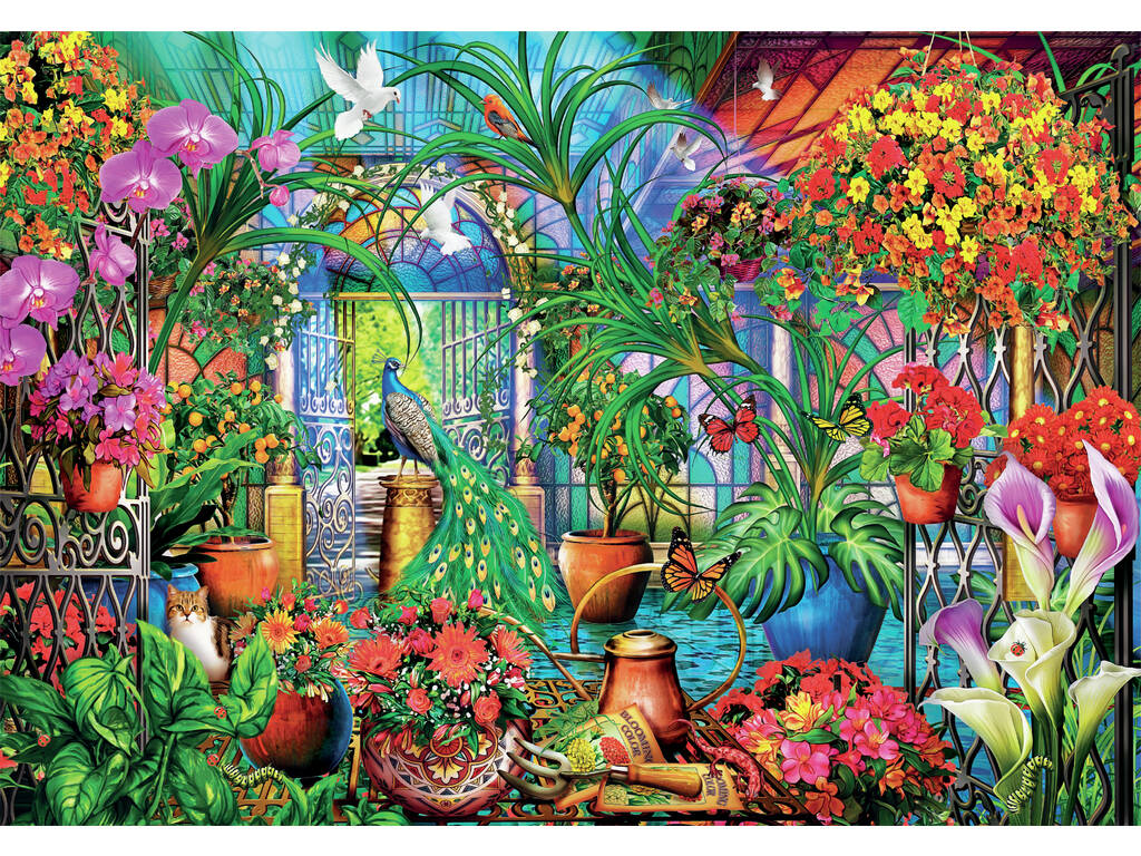 Puzzle 500 Les gardiens de la serre