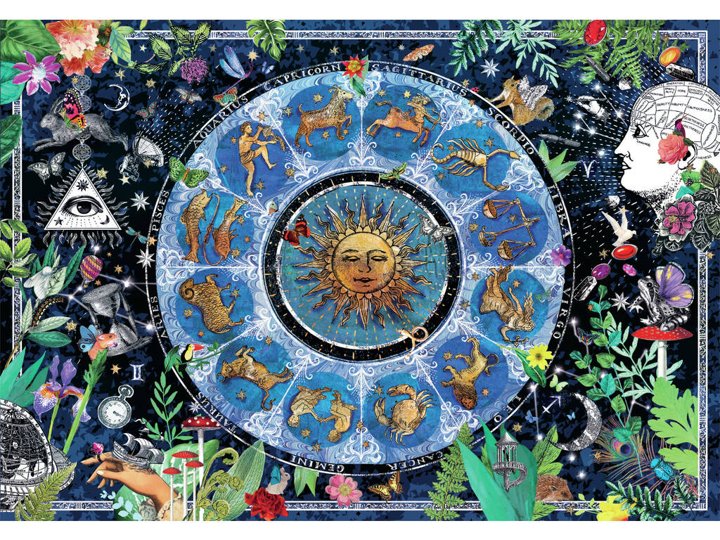 Puzzle 1000 Tableau astrologique