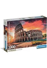 Puzzle 1000 Coucher de soleil romain