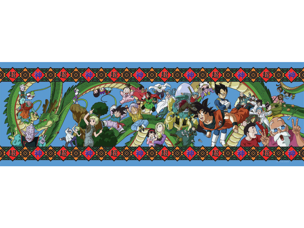 Puzzle 1000 pièces Panorama Dragon Ball