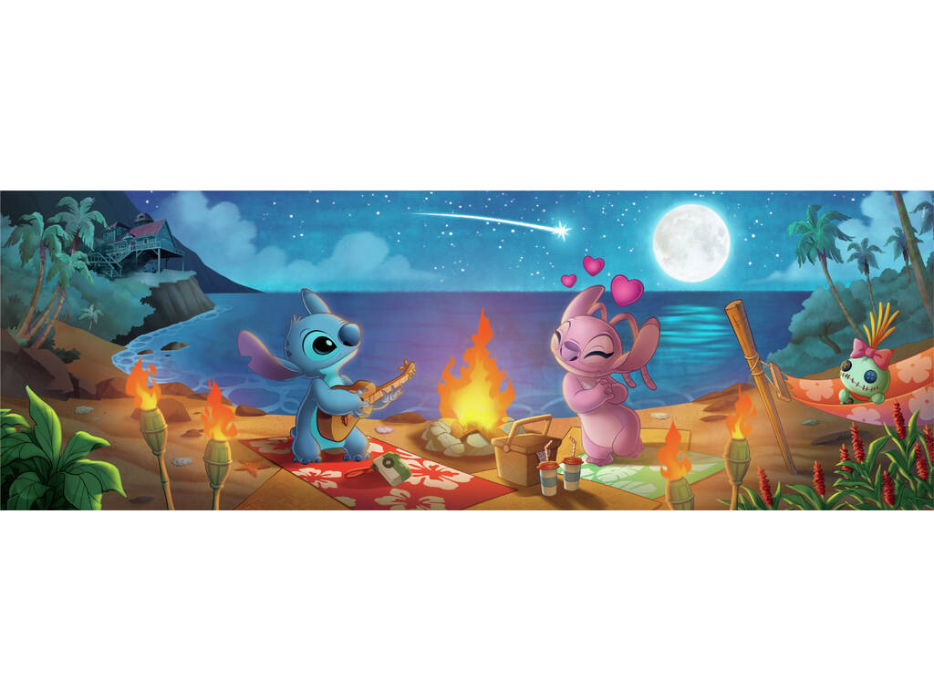 Disney Stitch 1000 Panorama Puzzle