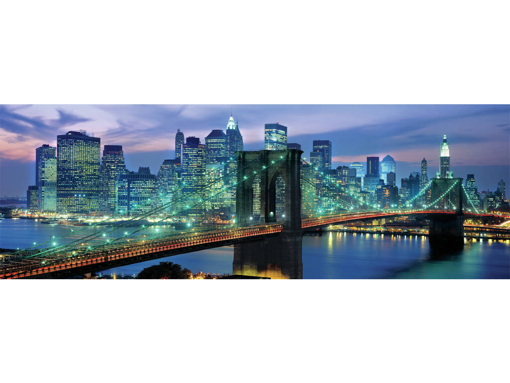 Puzzle 1000 Panorama New York Bridge