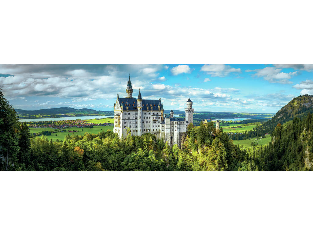 Puzzle 1000 Panorama Le Neuschwanstein