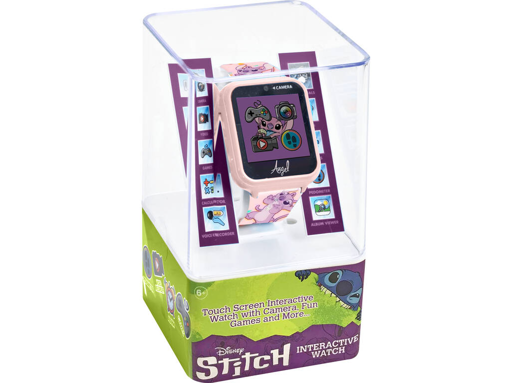 Stitch Relógio Interativo de Angel
