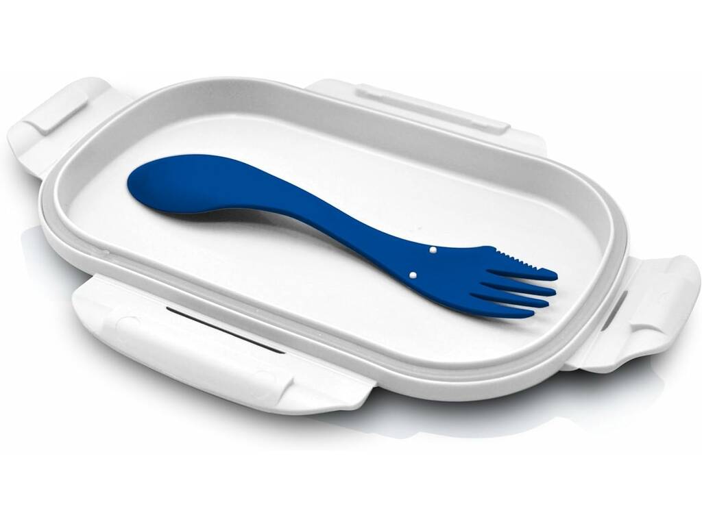 Real Madrid Sandwich Toaster Rectangular with Cutlery