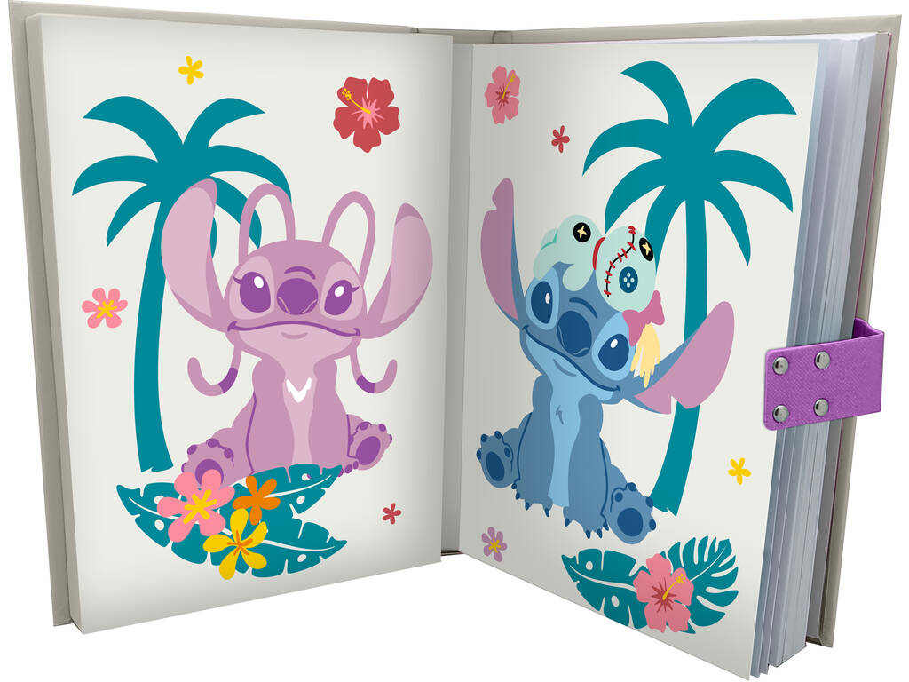Stitch And Angel Diário Secreto com Som