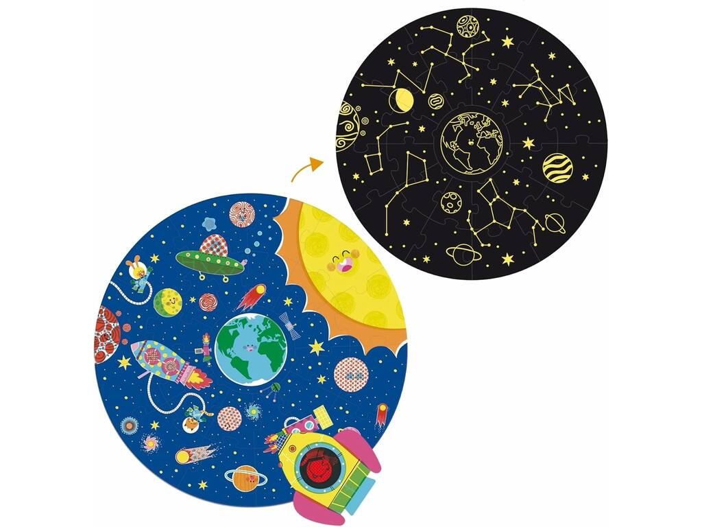Casse-tête XXL de l'espace à 25 pièces