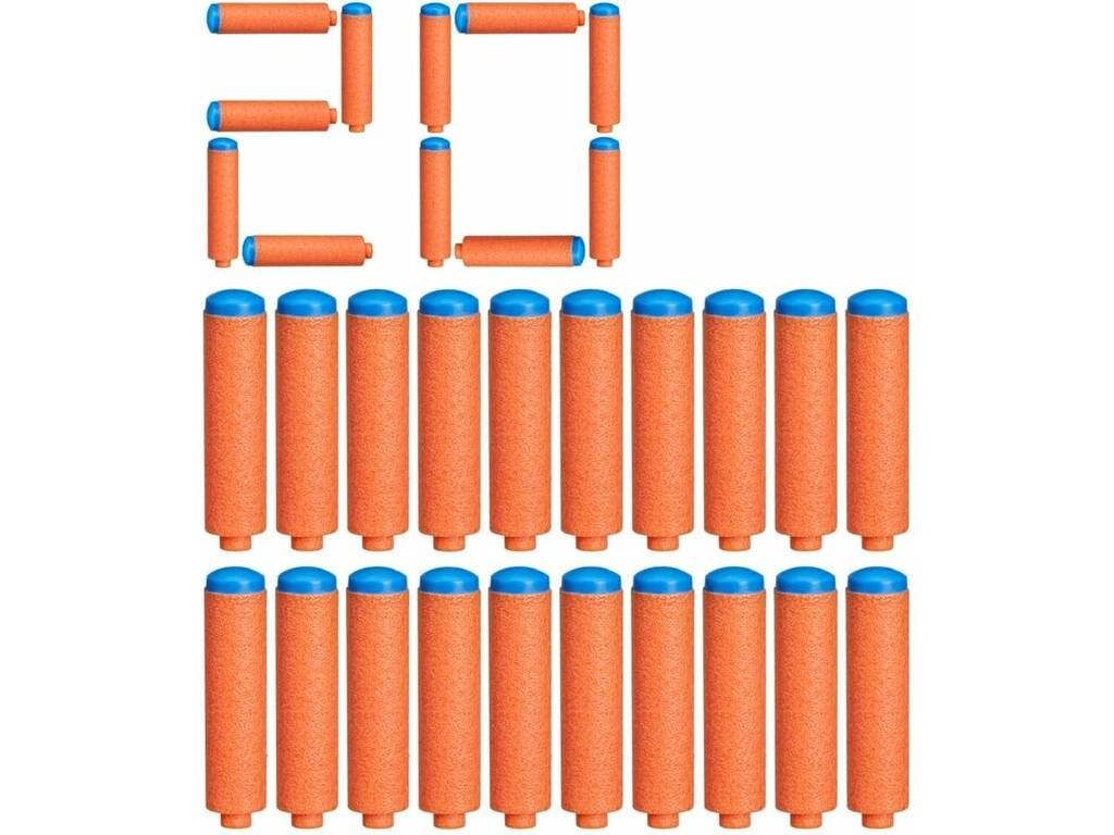 Nerf N Series Pack 20 Dardos de Foam N1
