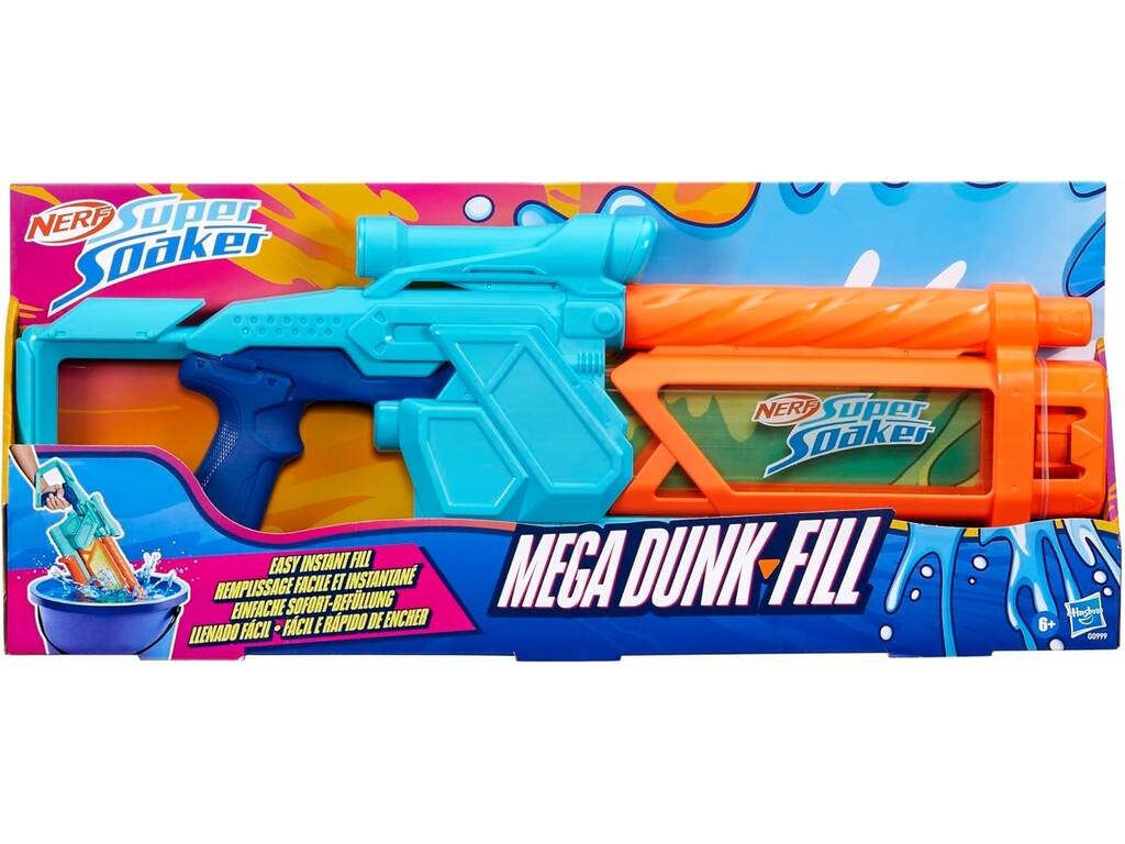 Lanceur d'eau Nerf Super Soaker Mega Dunk Fill