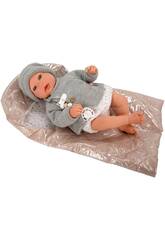 Poupe Reborn Olivia de 45 cm avec couverture