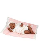Poupée Reborn Sasha de 45 cm avec coussin
