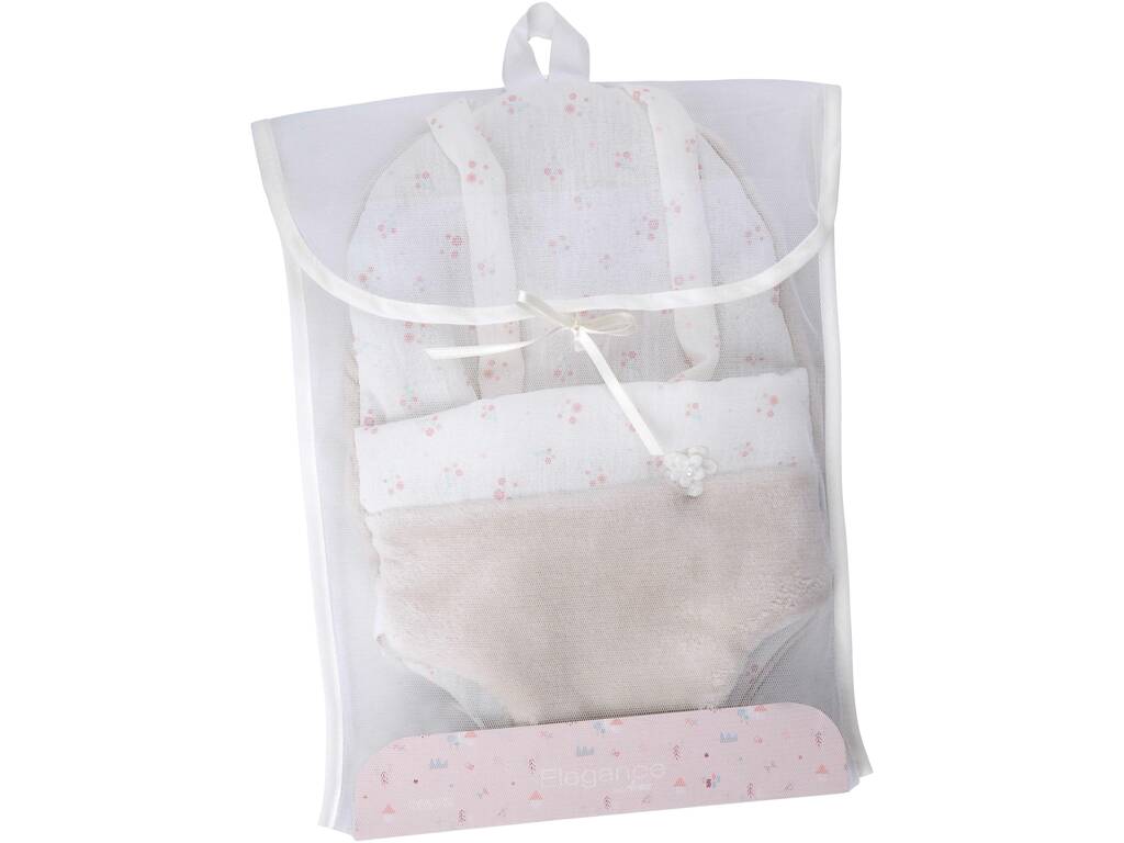 Portabebé Beige para Muñecas de 40-45 Cm