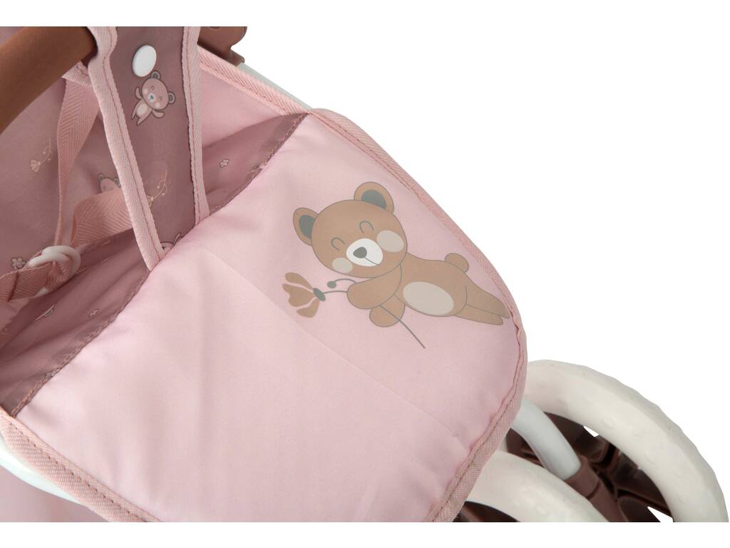 Poussette pour poupées Bear avec sac à main