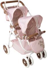 Poussette pour poupes Bear avec sac  main