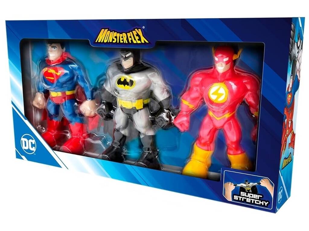 Figurines élastiques Monster Flex DC 3 Pack