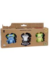 Fuggler Pack 3 Figuras Coleccionables de 7 cm