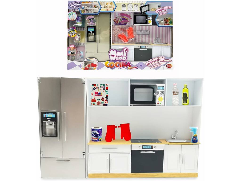 Mini cuisine mondiale avec accessoires