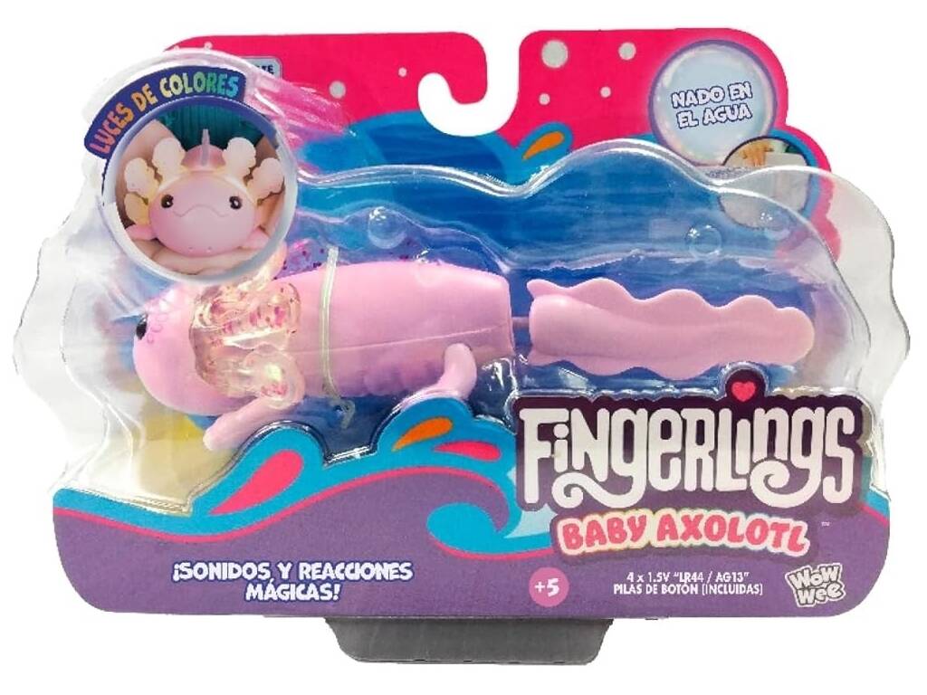 Fingerlings Bébé Mascotte Bébé Opossum Alix Nageur
