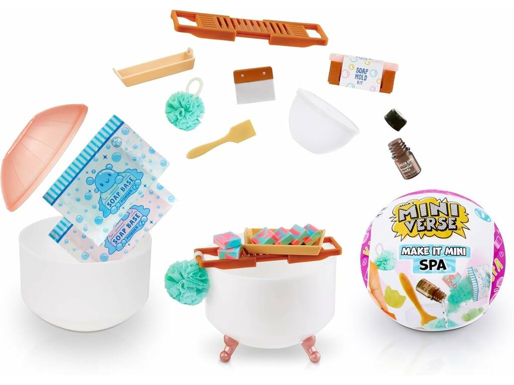 MiniVerse Pack Make It Mini Spa Série 1