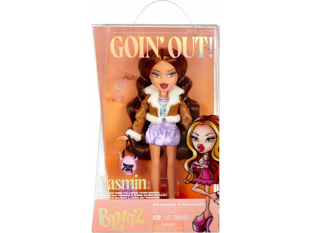 Bratz Goin Out! Boneca Yasmin com Acessórios