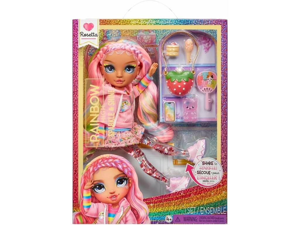 Poupée Rosette Rainbow High Sparkle & Shine