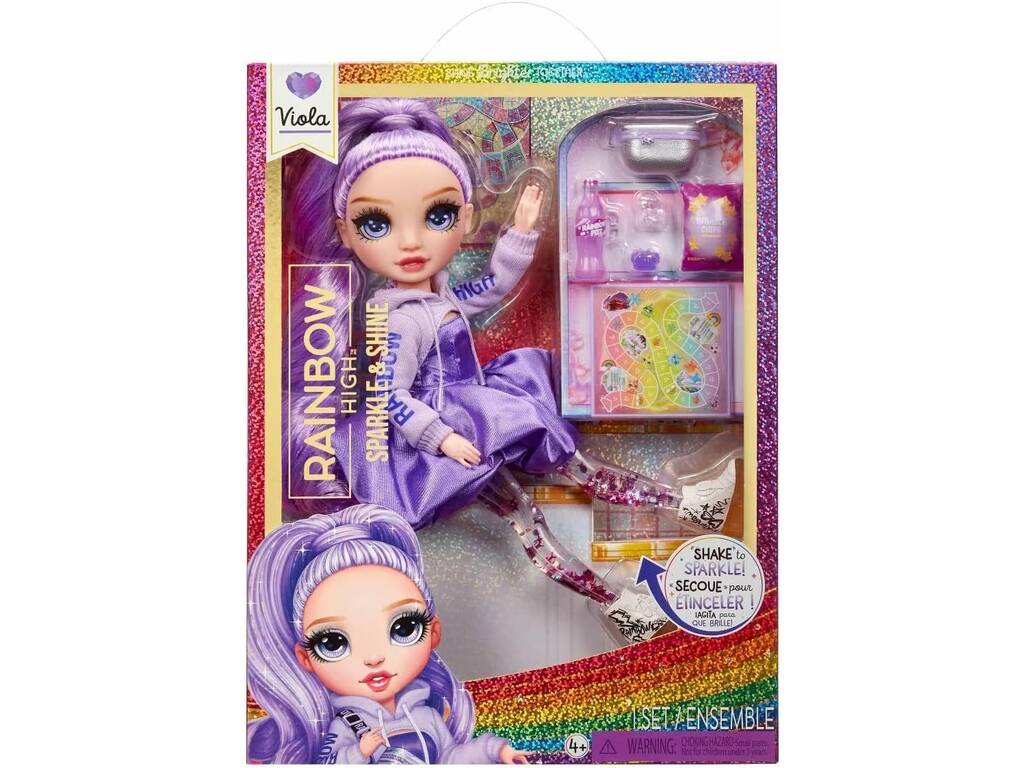 Poupée Viola Rainbow High Sparkle & Shine