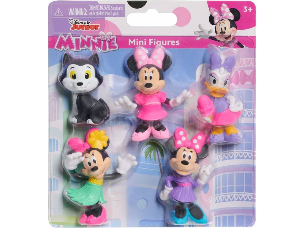 Disney Junior Minnie 5 Pack 6 cm Figures