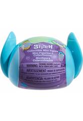 Stitch Bola Sorpresa de Color Azul Mini Figura Coleccionable