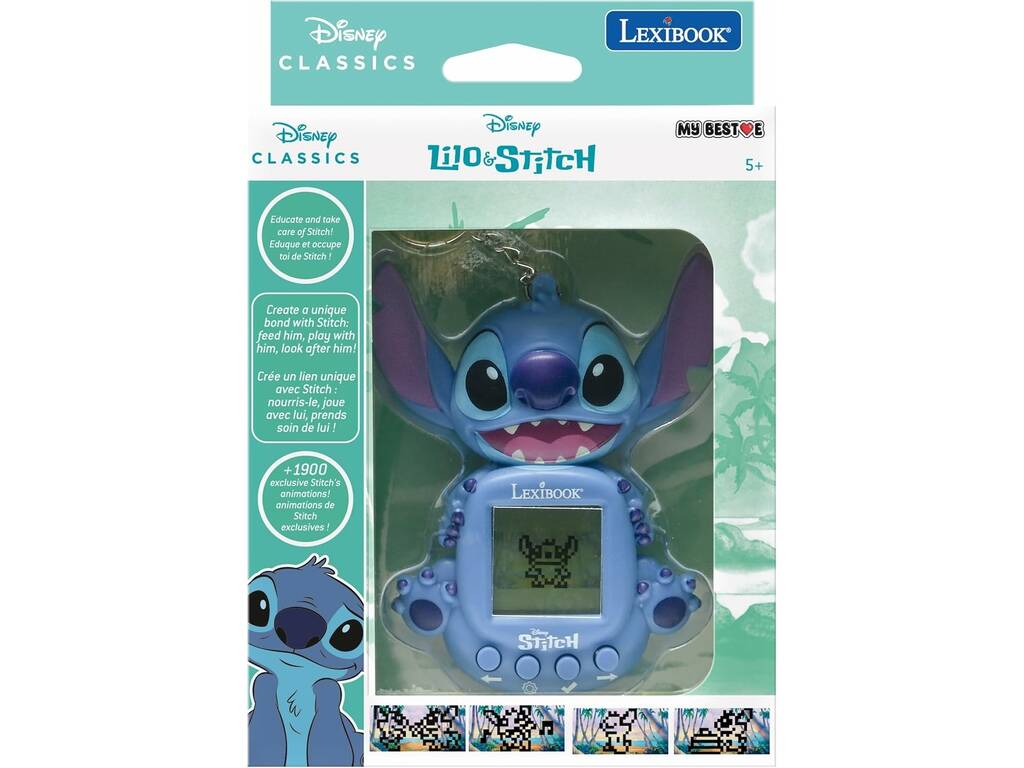Console portable pour animaux de compagnie Disney Stitch